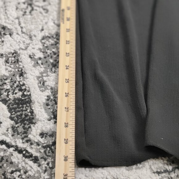 Revamped Women's Jumpsuit Size M Black Surplice Ruffles Summer Party Elegant - Picture 10 of 11